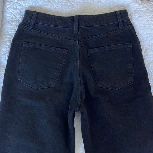 Zara black straight leg jeans - Picture 4 of 4